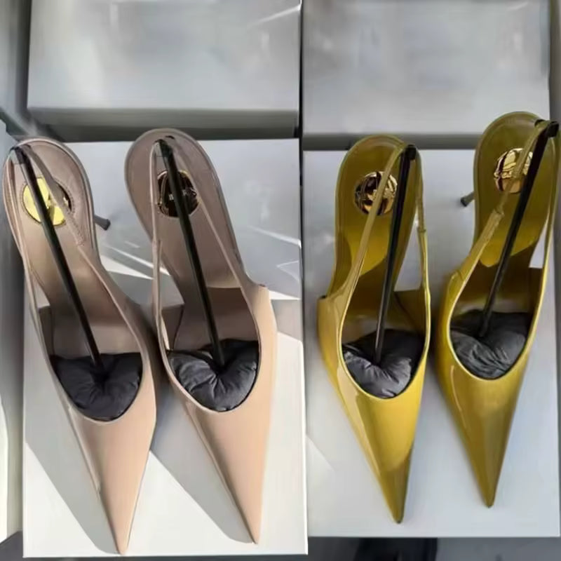 AINT LAURENTS - SLING BACKS