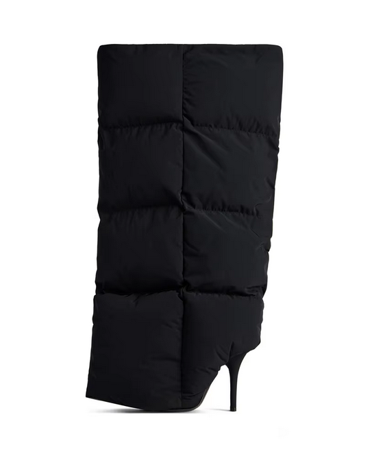 HIGH HEEL PUFFER BOOT