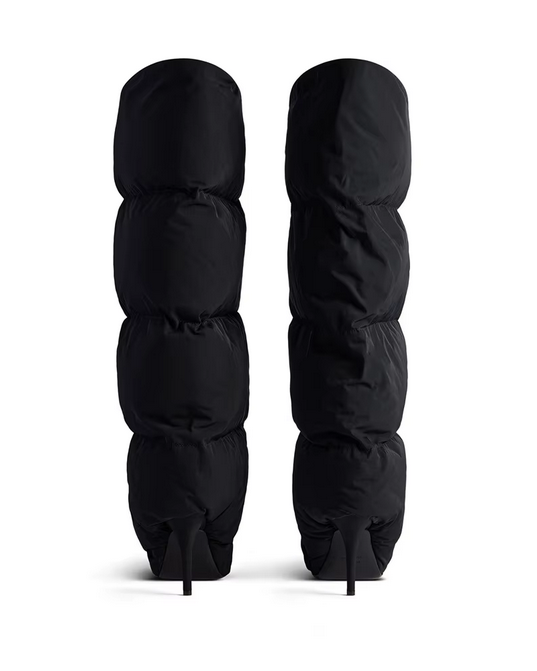 HIGH HEEL PUFFER BOOT