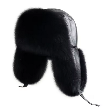 RACCOON AND FOX Leather Cap