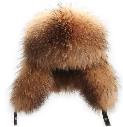 RACCOON AND FOX Leather Cap