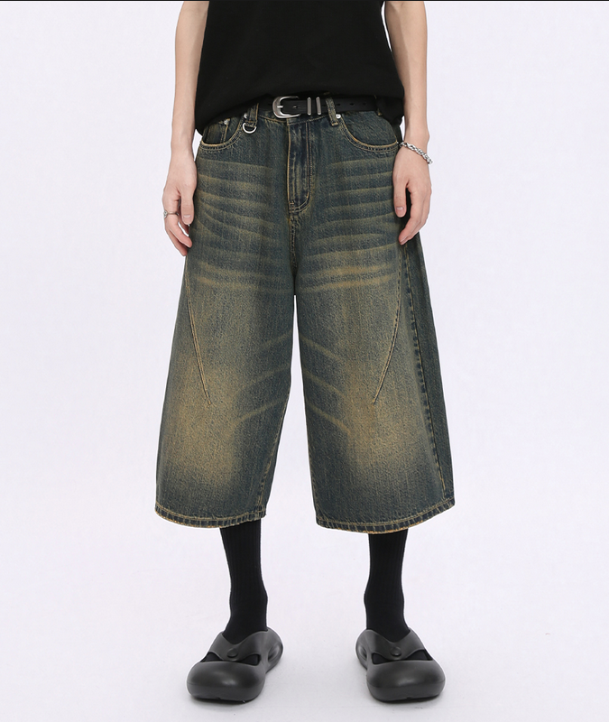 UNISEX Y2K STYLED JORTS