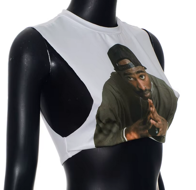 2PAC CROP TOP