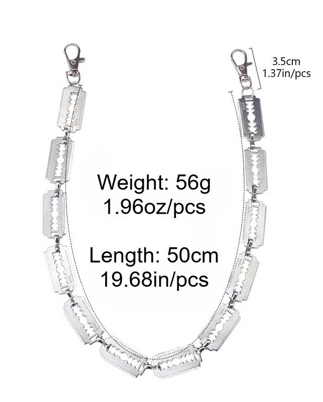 LAWMUHS EDGE RAZOR BELTLOOP CHAIN