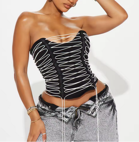 LACED UP CORSET