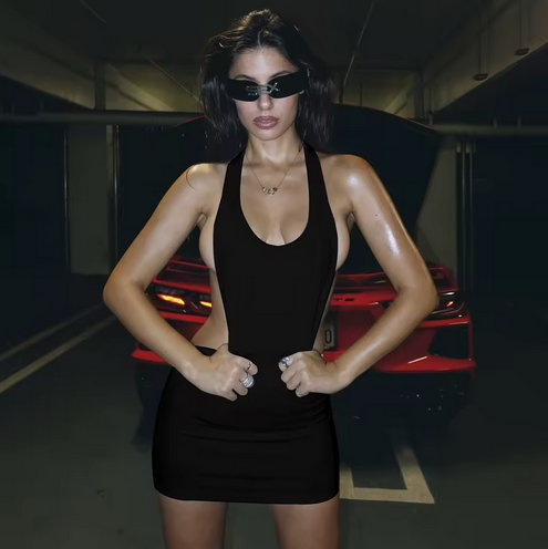 DEEP RACER BACK MIN DRESS