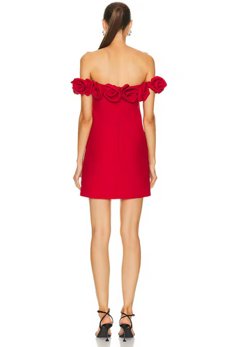 LITTLE RED BODYCON DRESS