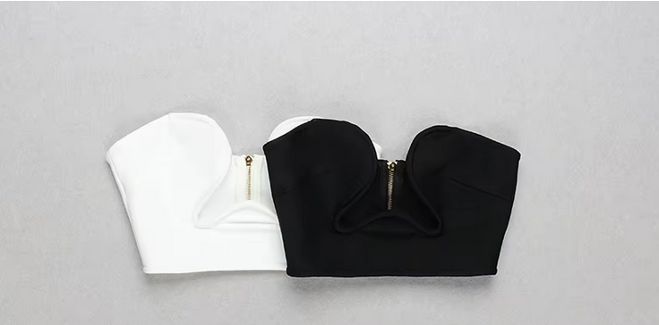 BANDAGED BODYCON BRA TOP