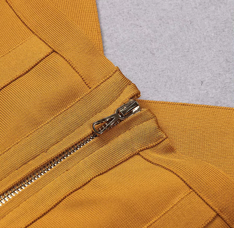 DRAWSTRING BODYCON PARTY DRESS