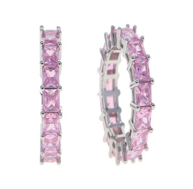 BAGUETTE CHUNKY DIAMOND RING CZ