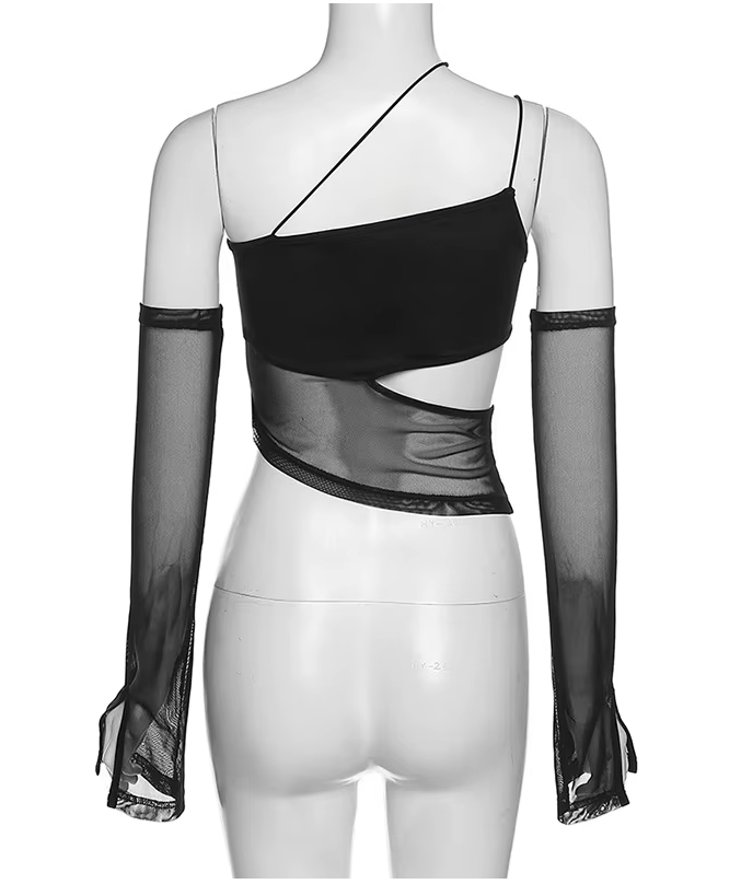 ASYMETRICAL CUT OUT CAMI