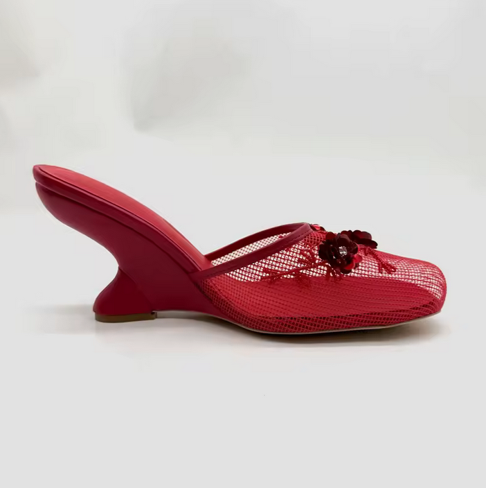 Y2K BANGY CHINESE WEDGE HEEL