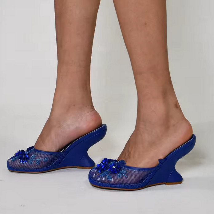 Y2K BANGY CHINESE WEDGE HEEL