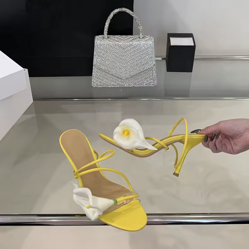 CALLA LILY- STRAPPY HEEL