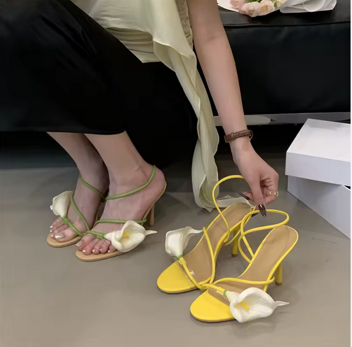 CALLA LILY- STRAPPY HEEL