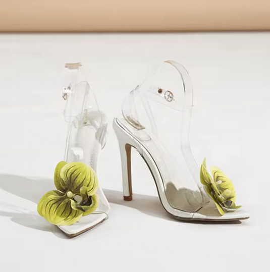 ORCHID DREAMS -STRAPPY HEELS