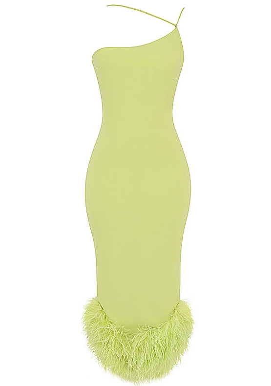 ONE SHOULDE BODYCON DRESS