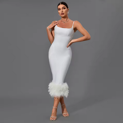 ONE SHOULDE BODYCON DRESS