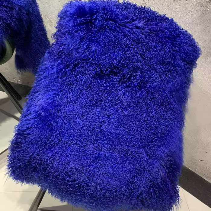 FLOOR LENGTH MONGOLIAN FUR COAT