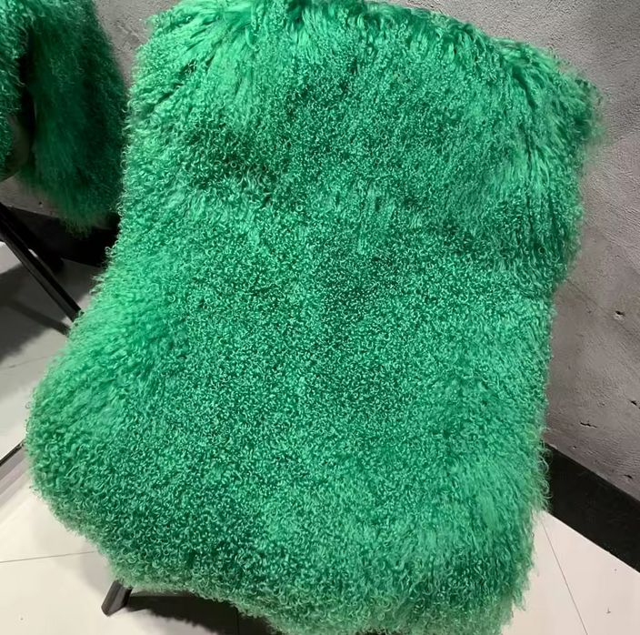 FLOOR LENGTH MONGOLIAN FUR COAT