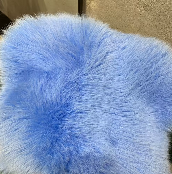 MID LENGTH FOX FUR COAT