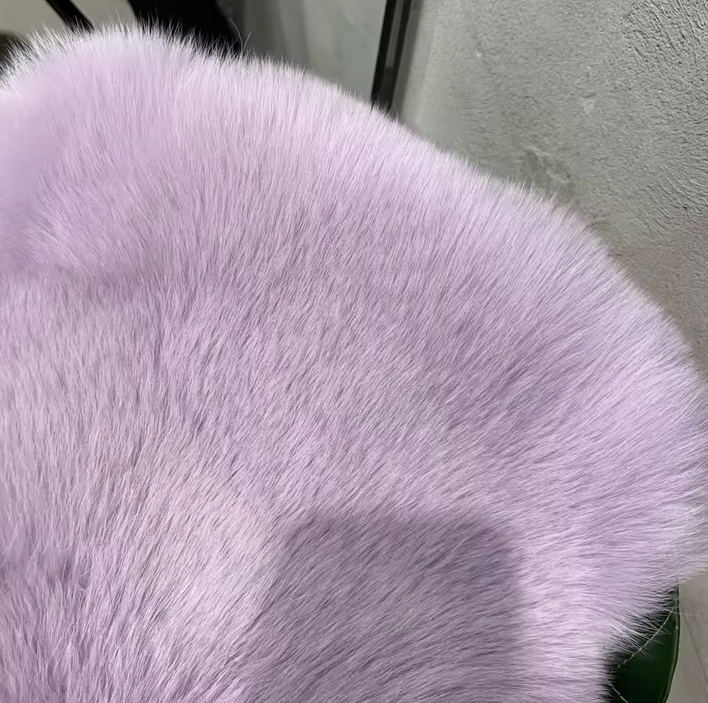 MID LENGTH FOX FUR COAT