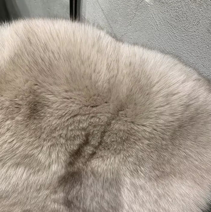 MID LENGTH FOX FUR COAT