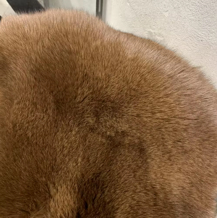 MID LENGTH FOX FUR COAT