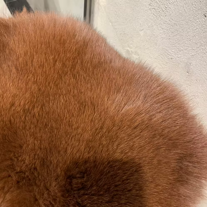 MID LENGTH FOX FUR COAT