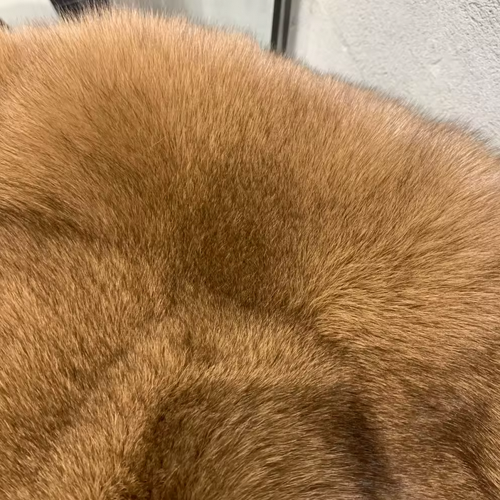 MID LENGTH FOX FUR COAT
