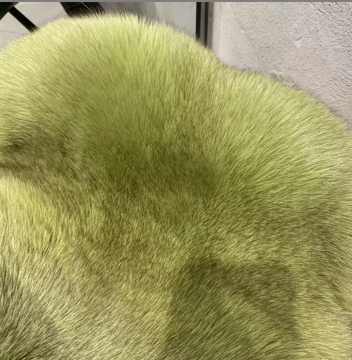 MID LENGTH FOX FUR COAT