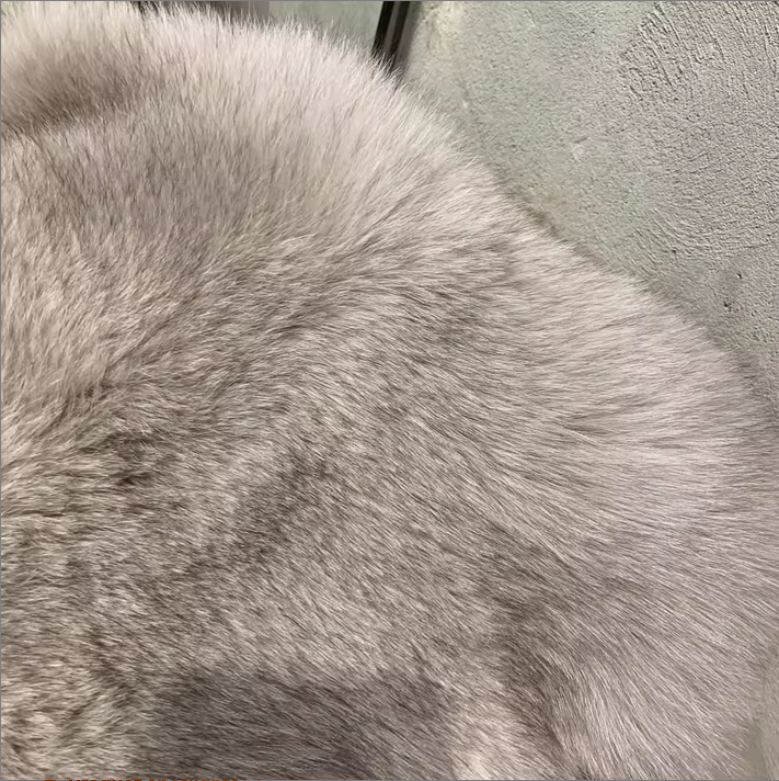 MID LENGTH FOX FUR COAT