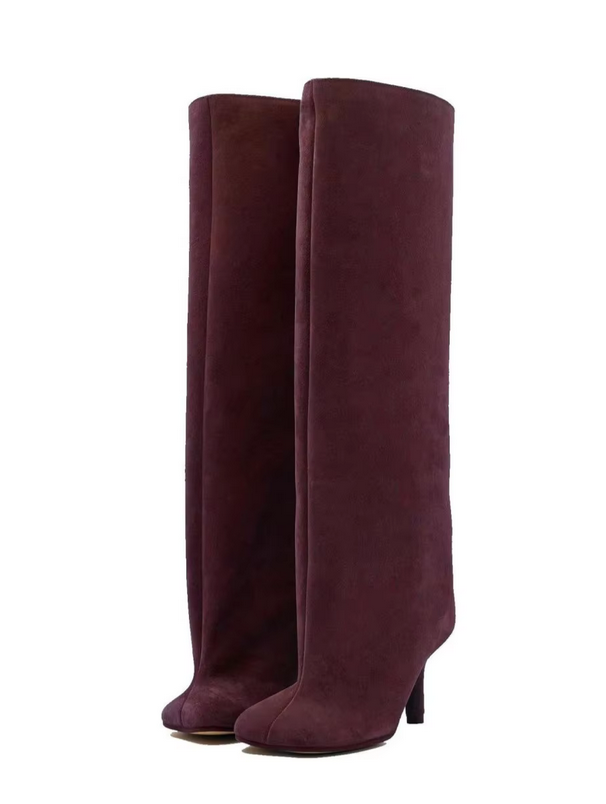 AINT LAURENTS - SUEDE BOOTS