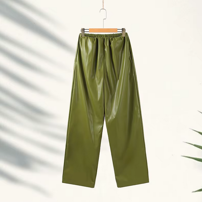 80'S STYLE LEATHER PANTS