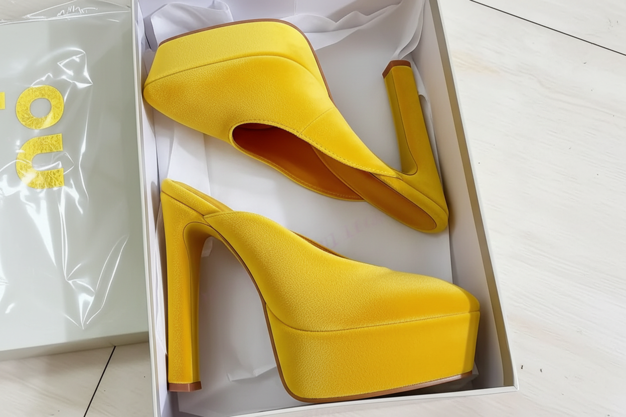 CHUNKY VELVET PLATFORM