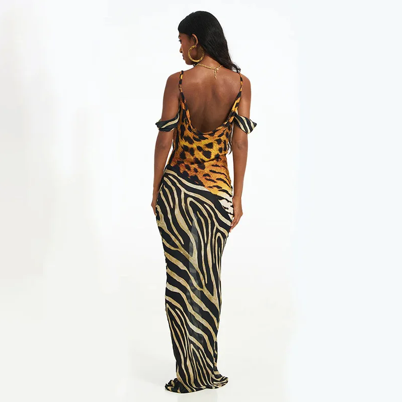ANIMAL PRINT COVER UP