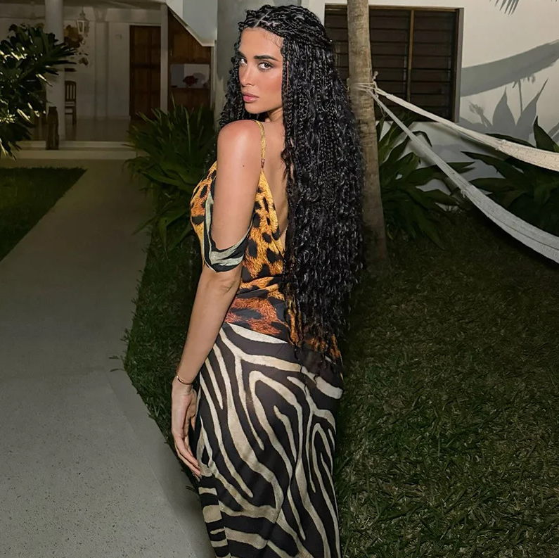 ANIMAL PRINT COVER UP